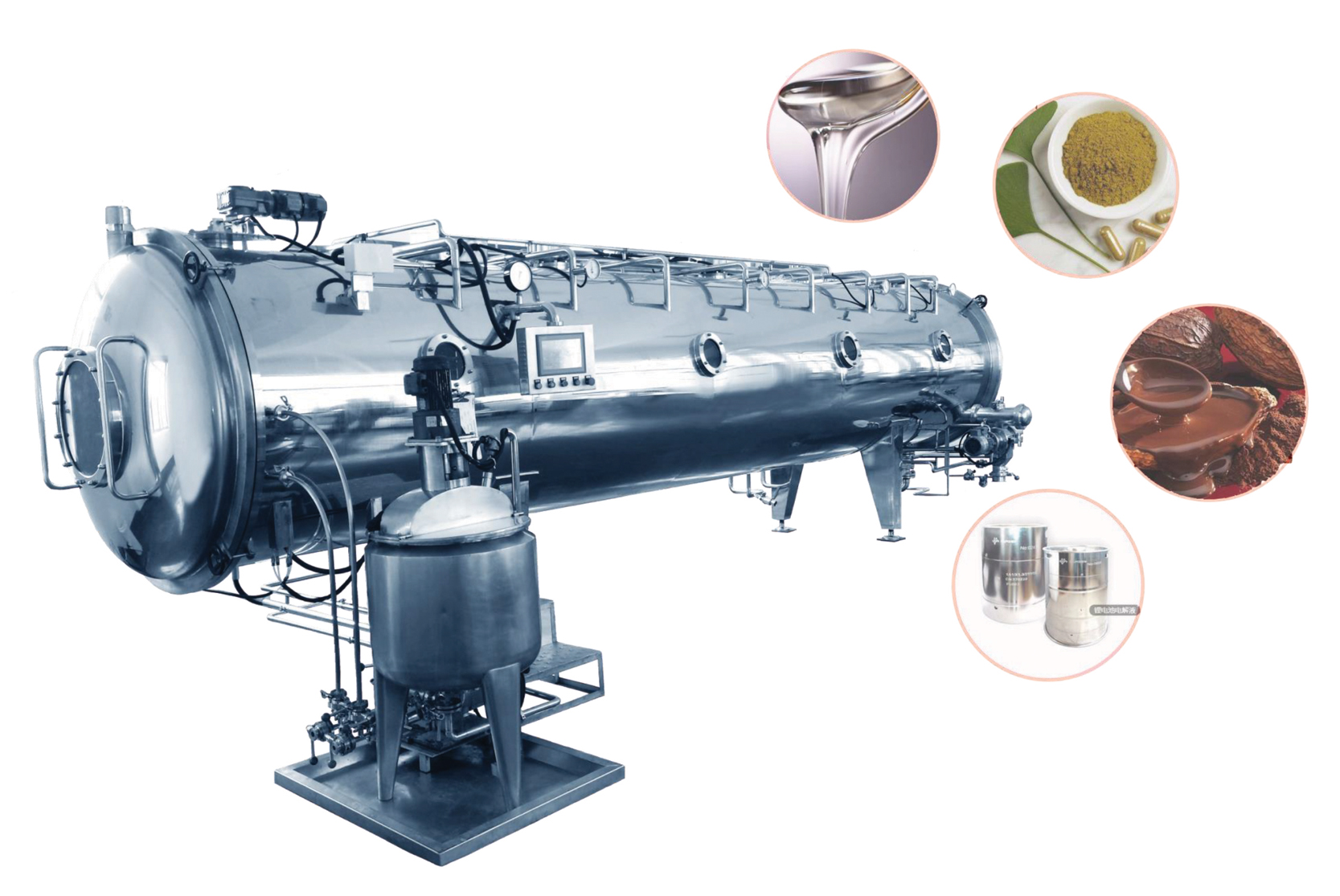 Vacuum Belt Dryer for liquid and Paste